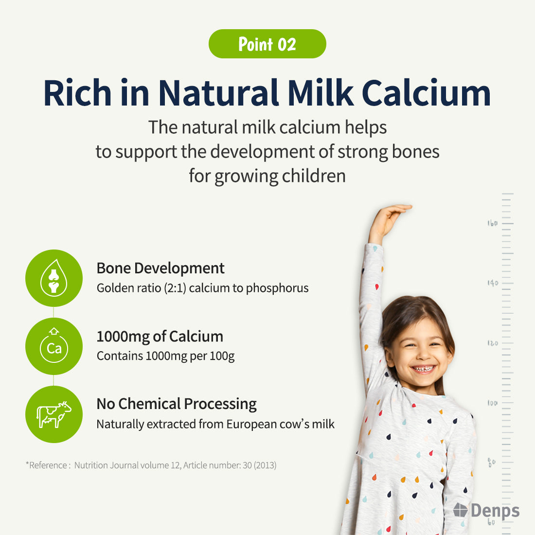 High & Gogo™ Denmark Organic Milk Powder, 15 Sachet