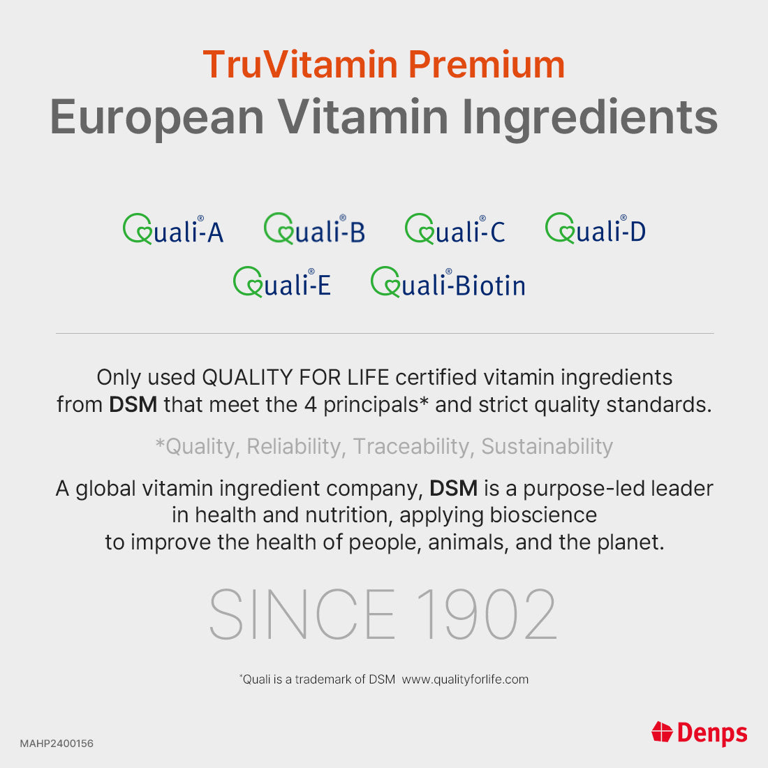 Denps TruVitamin™ Premium, Multivitamin, 30 Packs