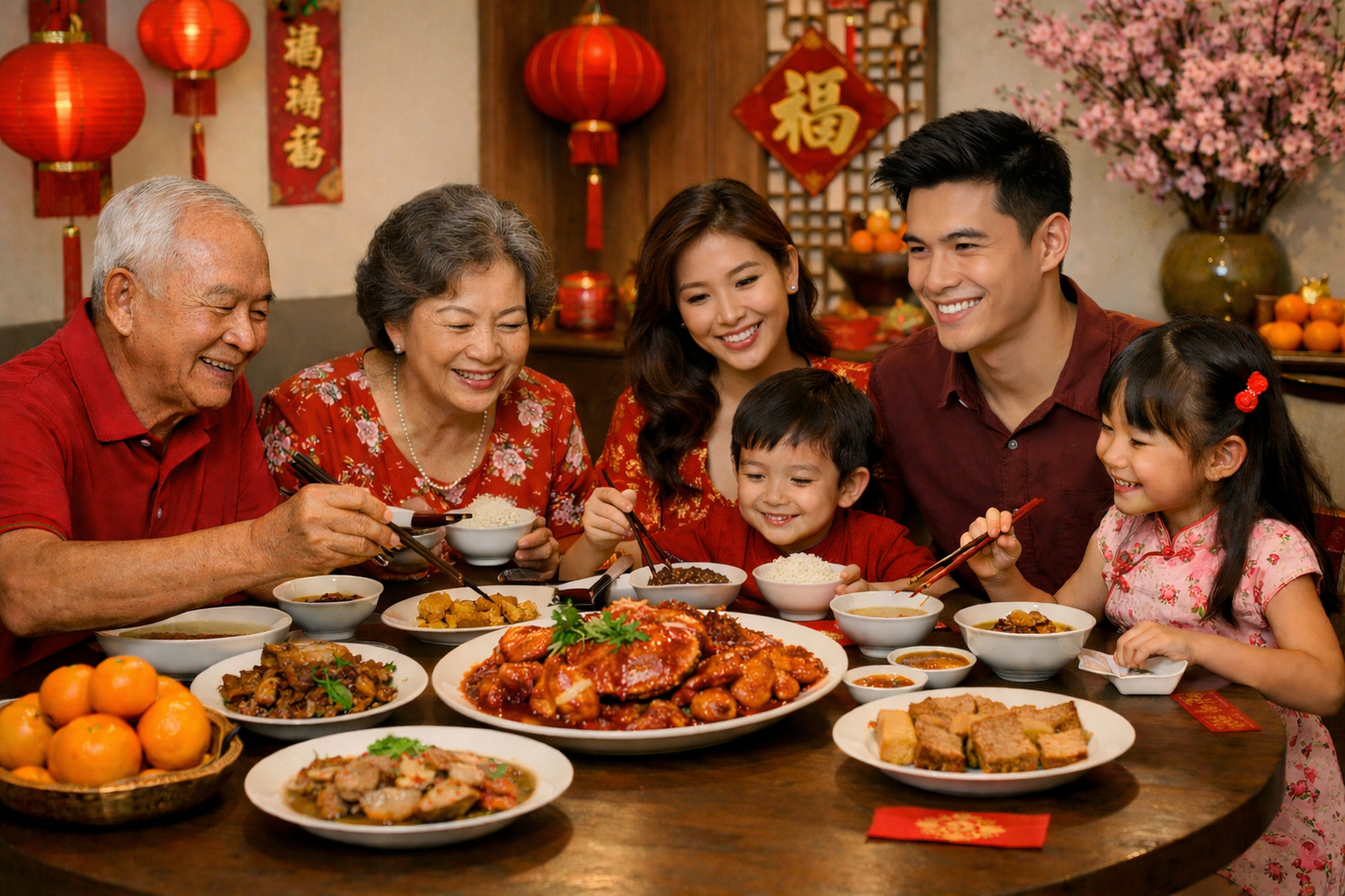 Eating Comfortably During Chinese New Year