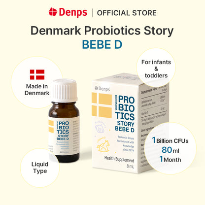 Denps Denmark Probiotics Story BEBE D