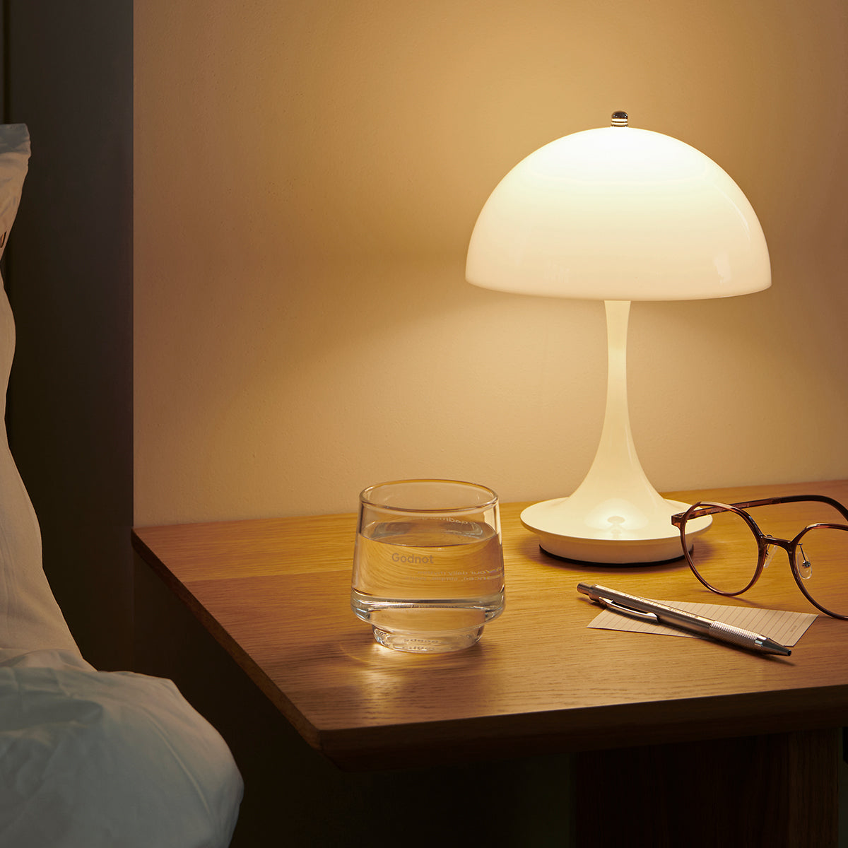 Denps Daily Routine - Premium Glass &amp; Tray Set