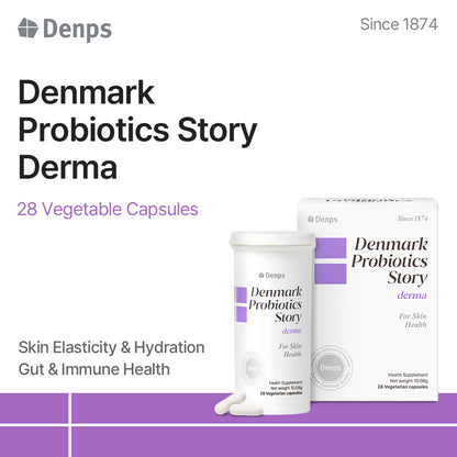 Denmark Probiotics Story Derma, 28 Capsules (1 Month)