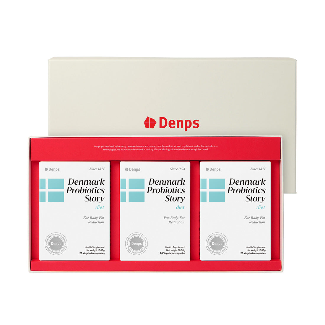 [Gift Set] Denmark Probiotic Story Diet 3 Boxes/12-Week Supply