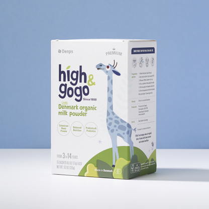 High &amp; Gogo™ Denmark Organic Milk Powder, 15 Sachet