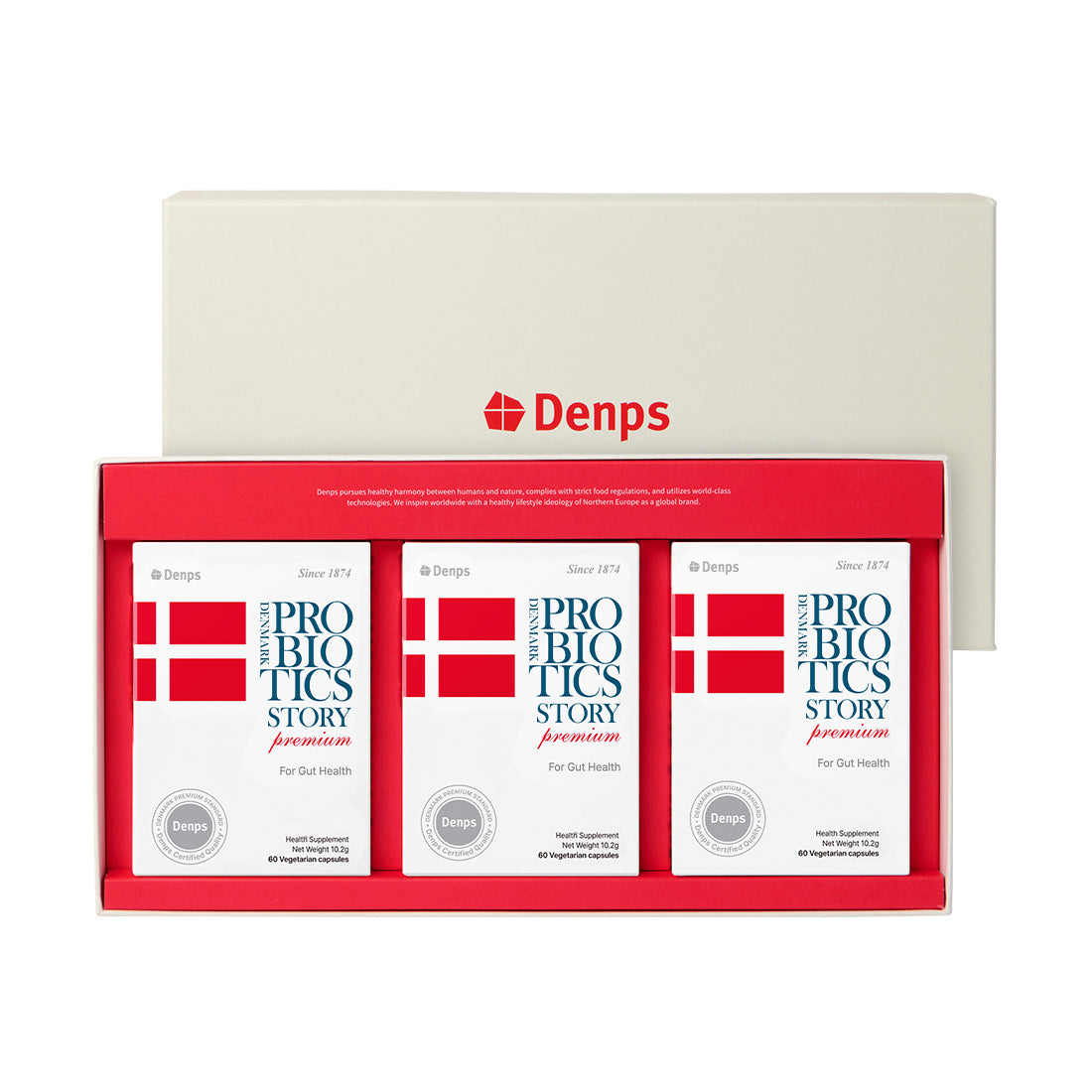 [Gift Set] Denmark Probiotic Story Premium 3 Boxes/6-Month Supply