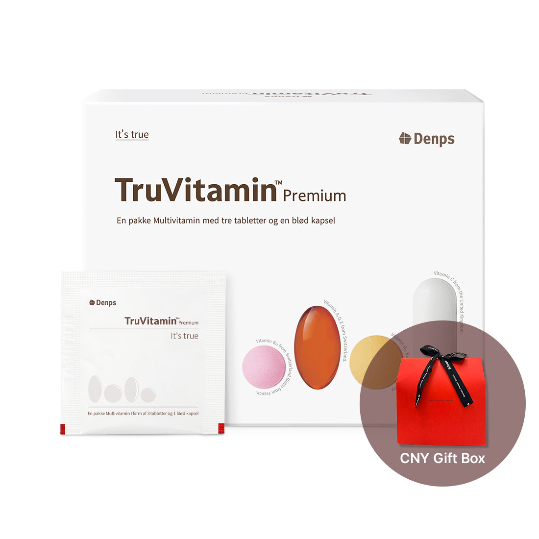 [2026 Lunar New Year] Denps TruVitamin™ Premium, Multivitamin, 30 Packs