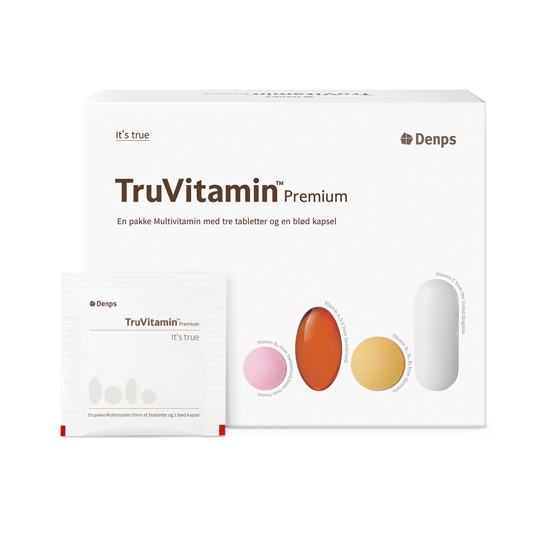 Denps TruVitamin™ Premium | Immune, Energy, Hair & Skin Multivitamin ...
