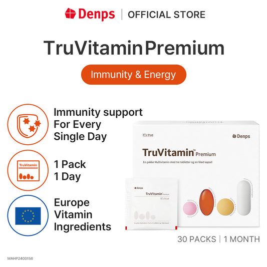 Denps TruVitamin Premium Immune, Energy, Healthy Hair & Skin and Antioxidant Multivitamin