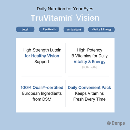 Denps TruVitamin™ Vision, Multivitamin, 30 Packs