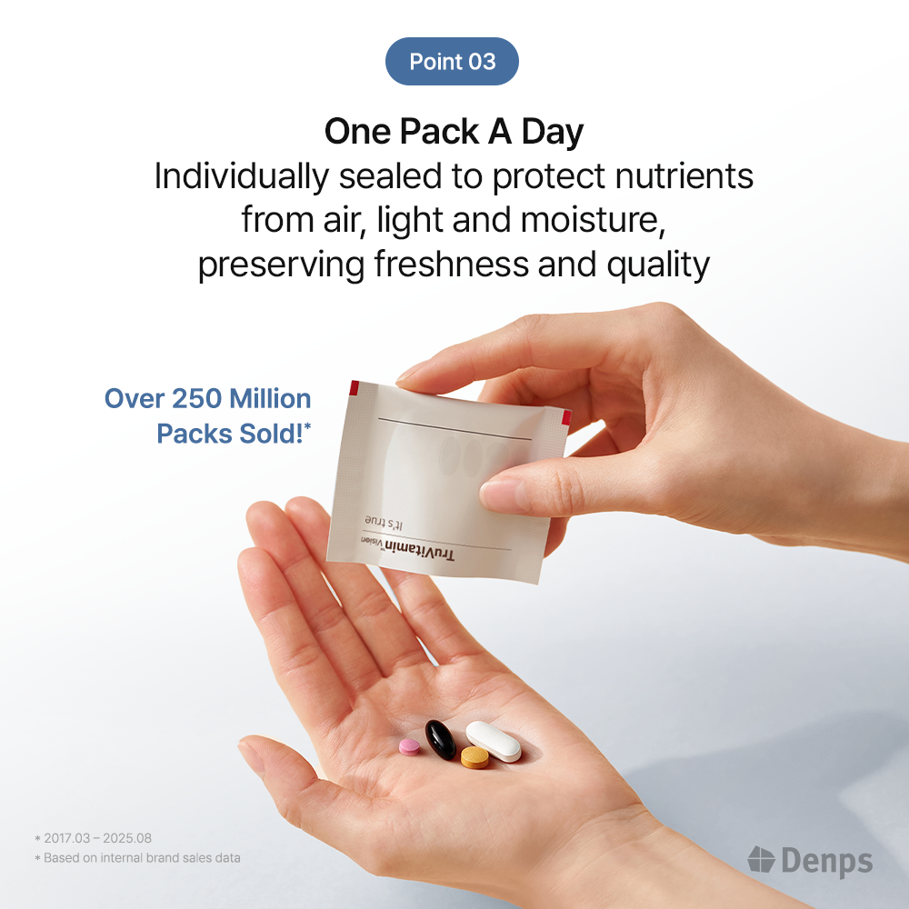 Denps TruVitamin™ Vision, Multivitamin, 30 Packs