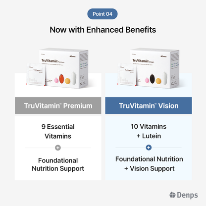Denps TruVitamin™ Vision, Multivitamin, 30 Packs