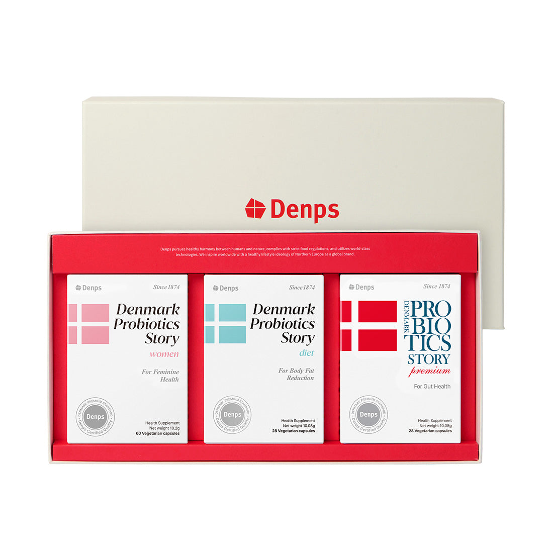 [Gift Set] Denmark Probiotic Story Women Selfcare Set (Set of 3)
